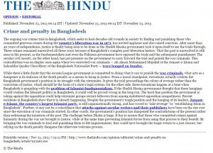 The Hindu report